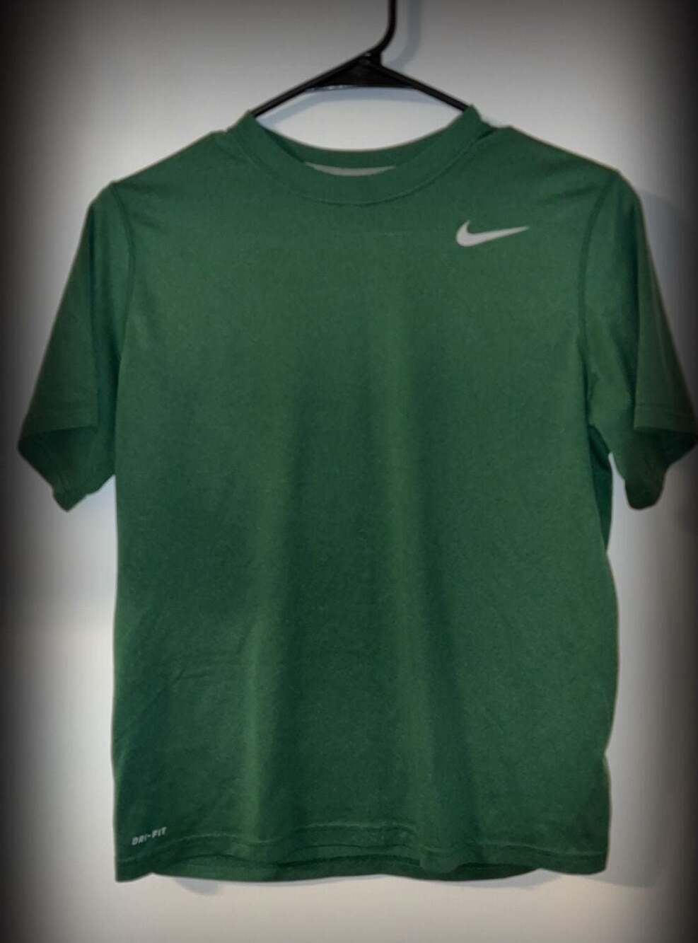 Nike Dri-FIT Short Sleeve Training Shirt Green Size L